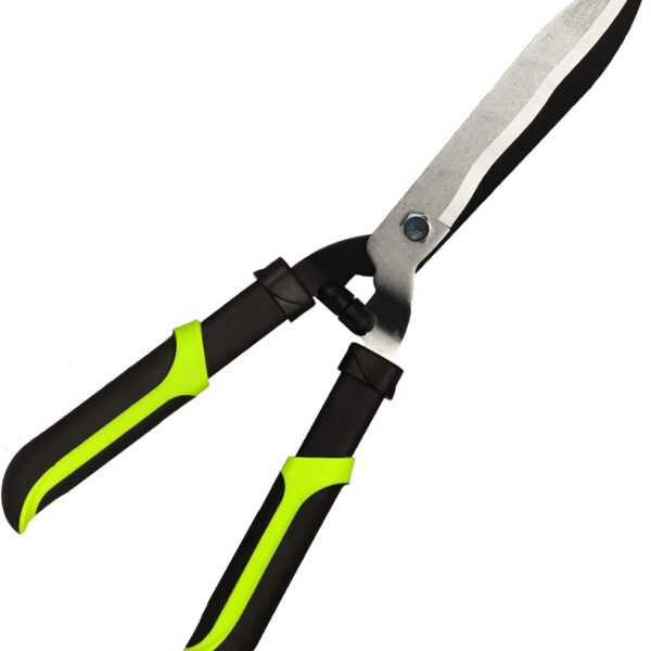 Hedge Clippers Shears Hedge Shears for Trimming Borders, Garden Tools Hedge Clippers, Bush Cutters Trimmer with Sharp Wavy Blades, Garden Shears for Hedges (19 Inch)