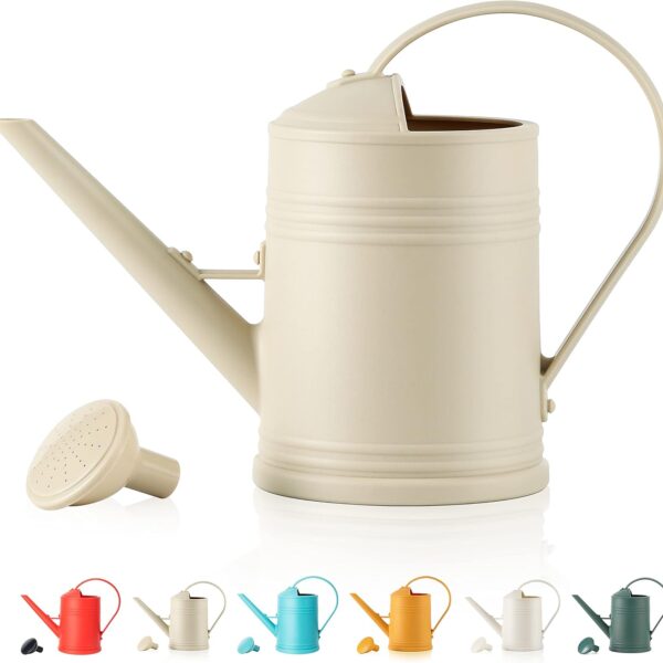 Watering Can for Indoor Plants, Flower Watering Can, Plastic Water Can for Plants, Indoor Watering Can with Sprinkler Head 68 oz, 1/2 Gallons