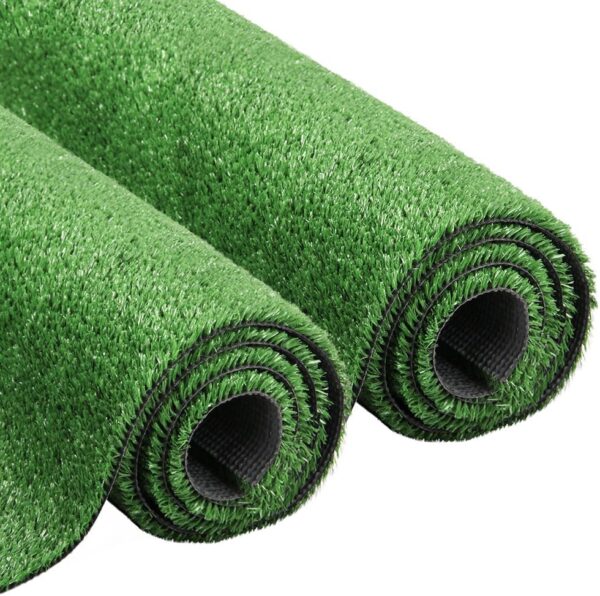 Artificial Grass Turf Lawn 5 FT x8 FT(40 Square FT), Realistic Synthetic Grass Mat, Indoor Outdoor Garden Lawn Landscape for Pets,Fake Faux Grass Rug W/ Drainage Holes
