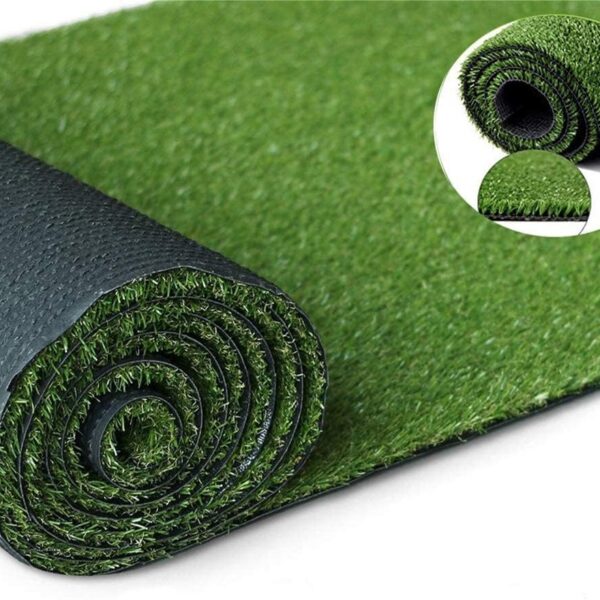 Artificial Grass Turf Lawn, 3Feet X 8Feet Realistic Indoor Outdoor Garden Balcony Decor Landscape Synthetic Fake Grass Pet Rug Carpet