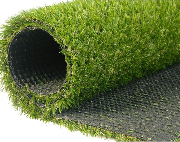 Artificial Grass Fake Grass Lawn Turf 4 ft x 6 ft, GL Realistic Synthetic Pet Turf Garden Landscape, Faux Grass Indoor/Outdoor Rugs with Drain Holes, Dogs Pee Pads Area, Customized Available