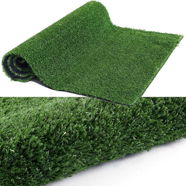 Artificial Grass Turf Lawn - 6FTX10FT(60 Square FT) Indoor Outdoor Garden Lawn Landscape Synthetic Grass Mat
